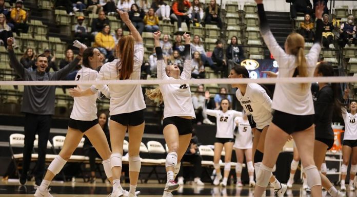 Mizzou Volleyball Travel to Texas A&M