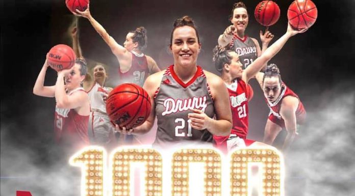 Drury Lady Panthers Basketball This past weekend a special milestone