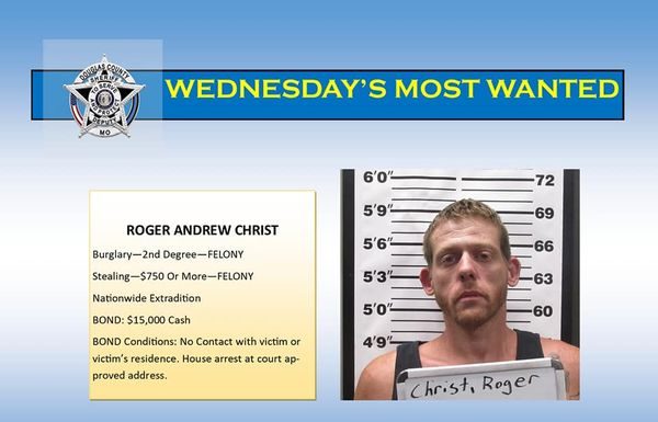 Douglas County Sheriff’s Office post Wednesday’s Most Wanted.