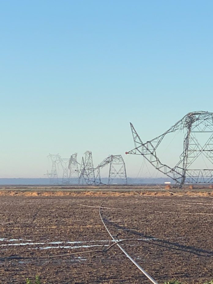 Power lines damaged in Dec 10 storms