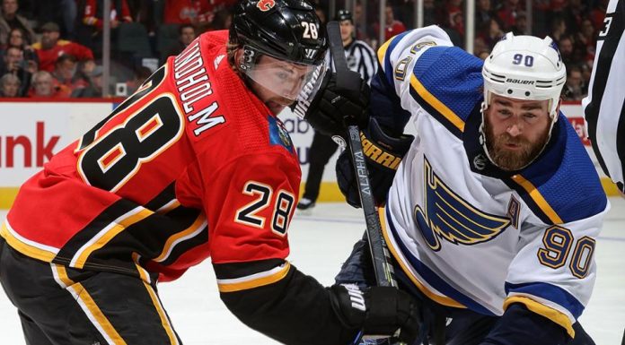 Tkachuk powers Flames to win against Blues