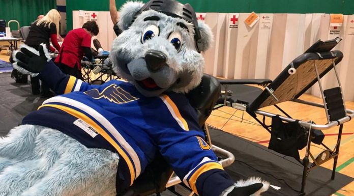 Blues to hold 15th annual Blood Drive on Jan. 20
