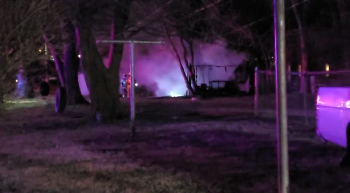 VIDEO: Firefighters in West Plains Combat Structure Fire Thursday Night