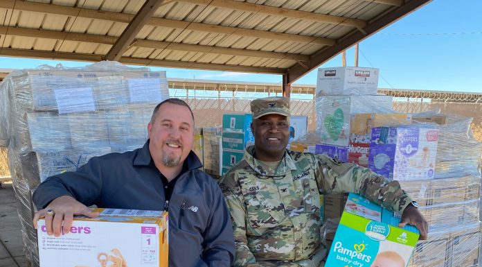 Diaper Resource Center Receives Over 48,000 Diapers from Holloman Air Force Base