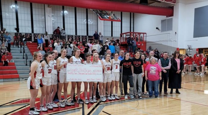 West Plains Lady Zizzers Donate $22,500 to the Ozark Healthcare Foundation Mobile Mammography Unit Campaign