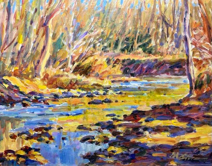 Plein Air 2022 McClure Indian Creek Afternoon