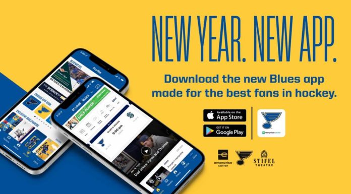 Blues launch new mobile app for iOS, Android devices