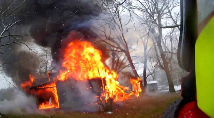 Structure Fire in Dora consumes former Gun Shop