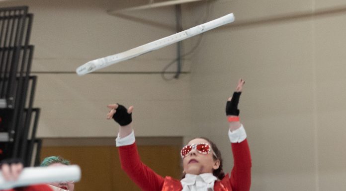 Local Color Guard Team Wins 1st in Nixa Competition