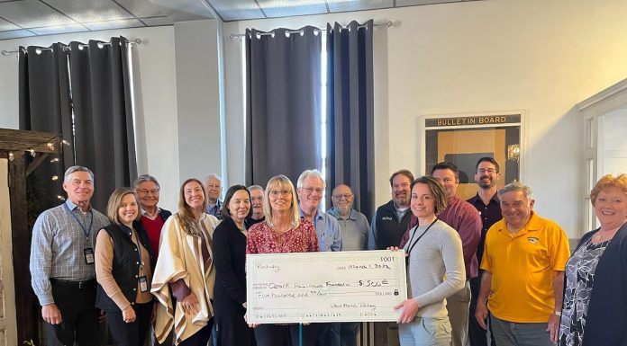 Noon Rotary Club Donates to BHC Suicide Prevention Event