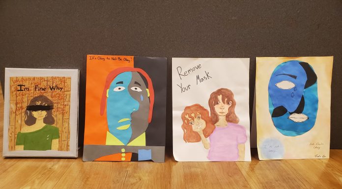 “It’s Okay to Not Be Okay” Art Exhibit to be Displayed