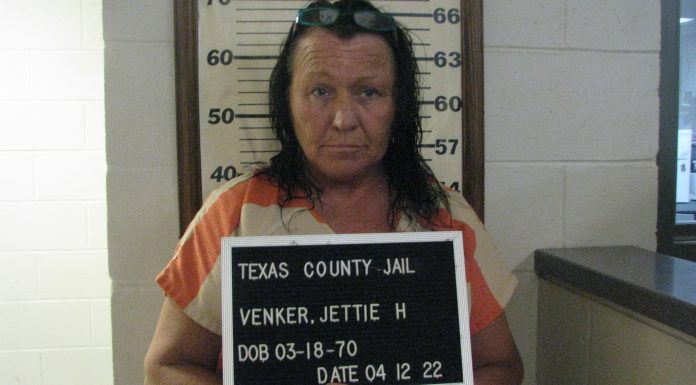 Licking Woman Arrested for Drug Trafficking