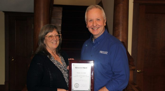 Terri Combs Receives MSU Community Engagement Award