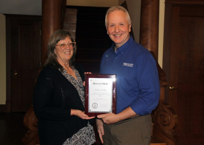 staff excellence in comm. engage. terri combs