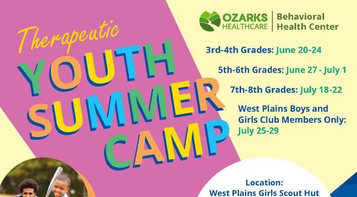 Ozarks Healthcare to Host Therapeutic Youth Summer Camp