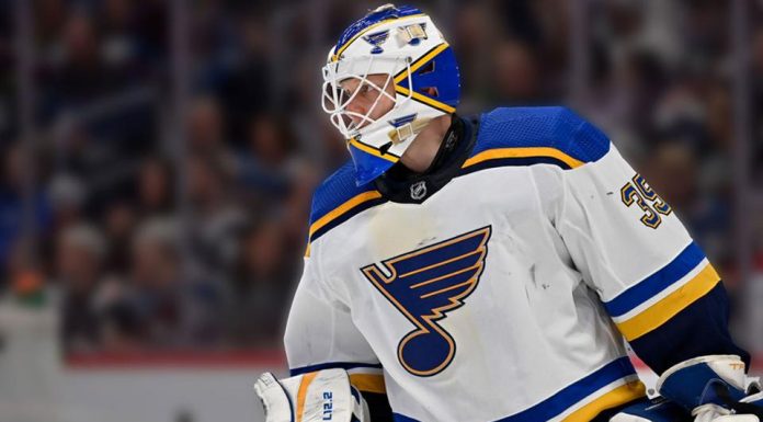 Blues acquire pick from Detroit for Husso