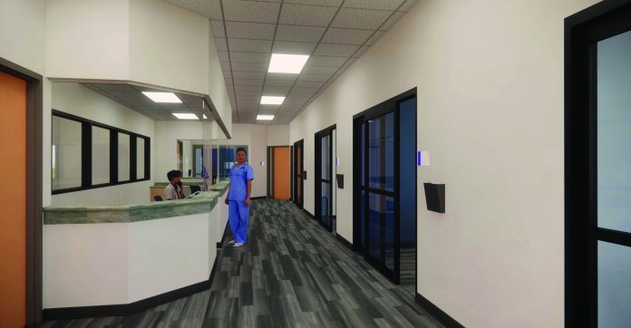 hospital sim lab interior