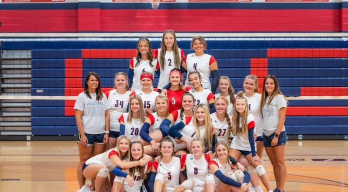 Lady Eagles Volleyball 2-0 with win last night.
