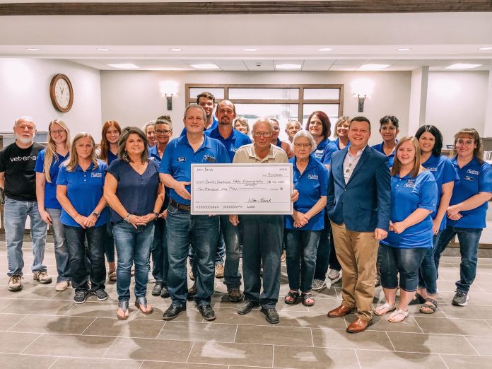 Alton Bank Donation