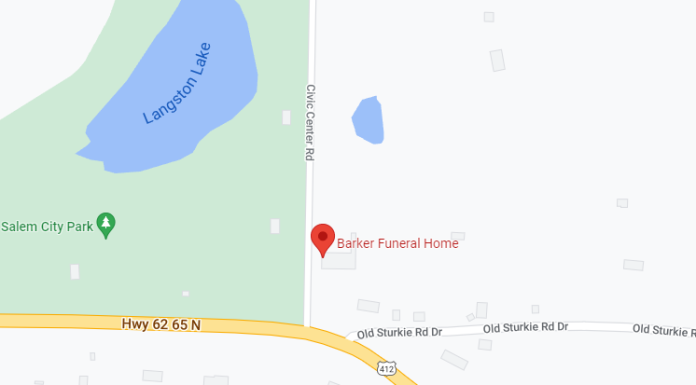 Barker Funeral Home In Salem, AR Open Once Again