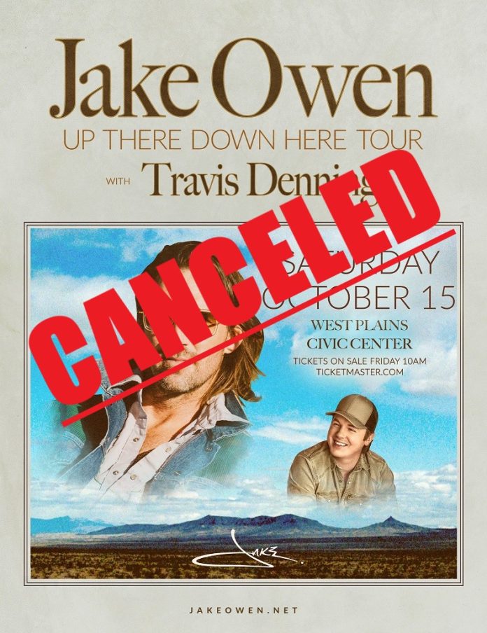Jake Owen Canceled