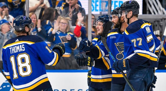 Blues reveal 23-man roster for Opening Night