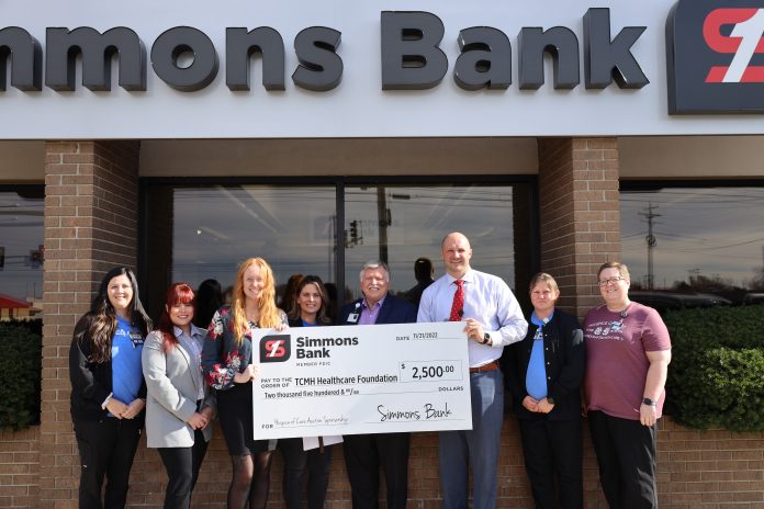 Simmons bank hospice donation