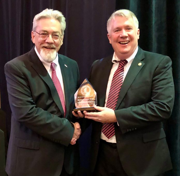 Rep Evans award