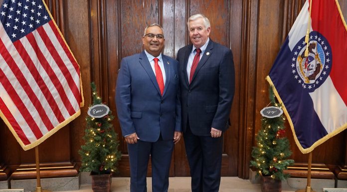 Governor Parson Announces Vivek Malek as Missouri’s Next State Treasurer