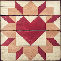 Sweetheart Barn Quilt