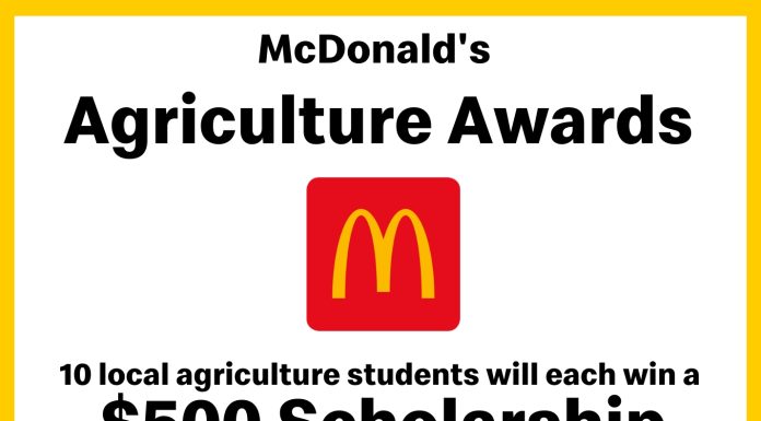 Local McDonald’s Accepting Nominations for New Agriculture Awards Program