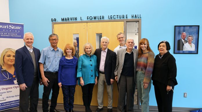 Many turn out to honor Dr. Marvin Fowler at MSU-West Plains classroom dedication