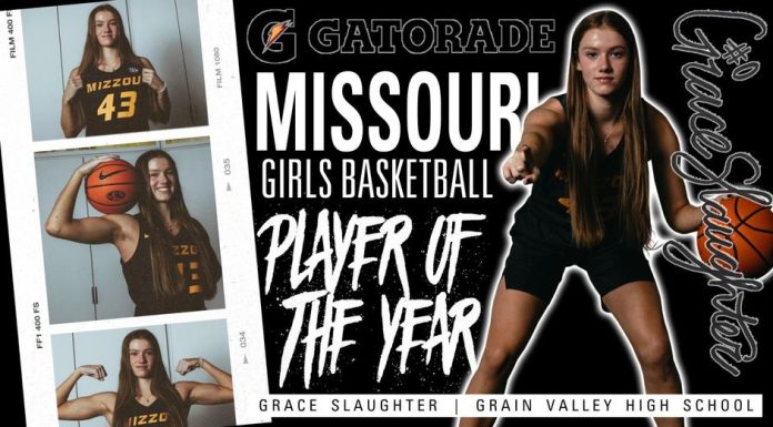 Slaughter Named Missouri Gatorade Player of the Year