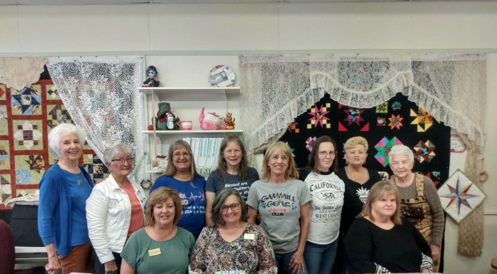 Gammill Gems Janome Club Donates to Pregnancy Resource Center