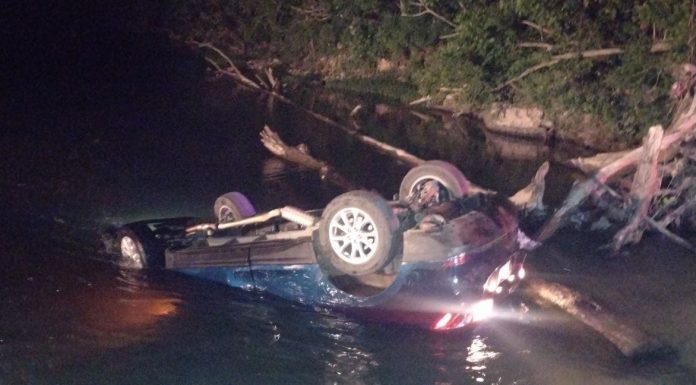 Out-of-State Driver Crashes Vehicle into North Fork River