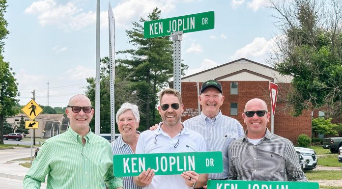 Ozarks Healthcare Dedicates West Plains Street to Ken Joplin