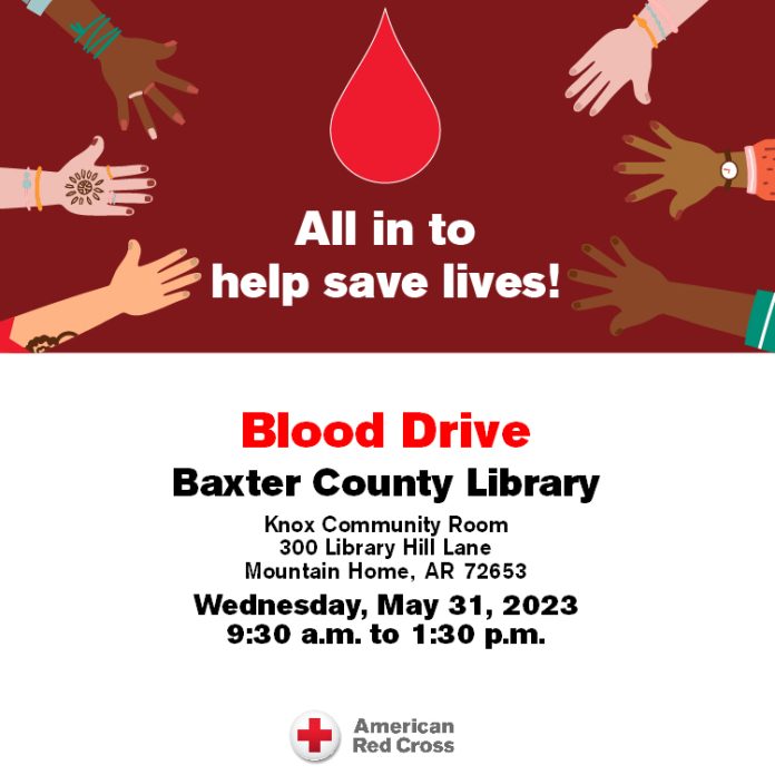 May Blood Drive - All In to Save Lives