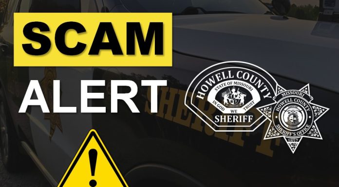 Howell County Sheriff Warns of Recent Scam