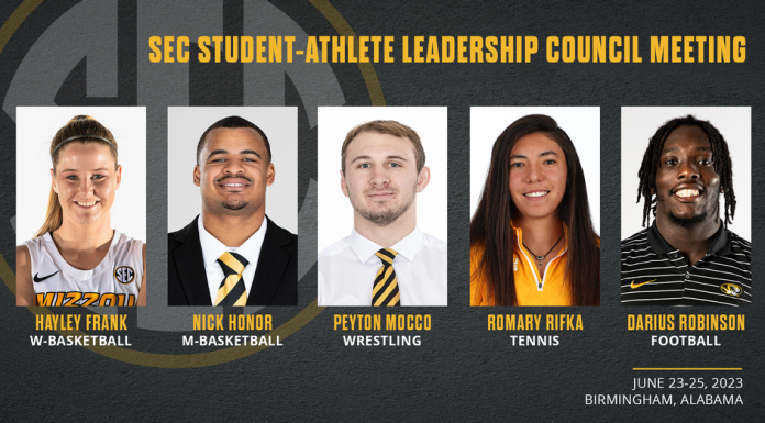 Tigers Send Five To SEC Student-Athlete Leadership Council Meeting