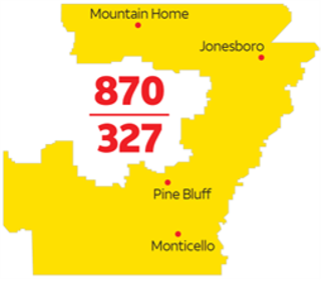 New AR Area Code