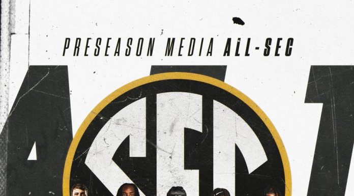 Five Tabbed For Preseason All-SEC Honors By League Media