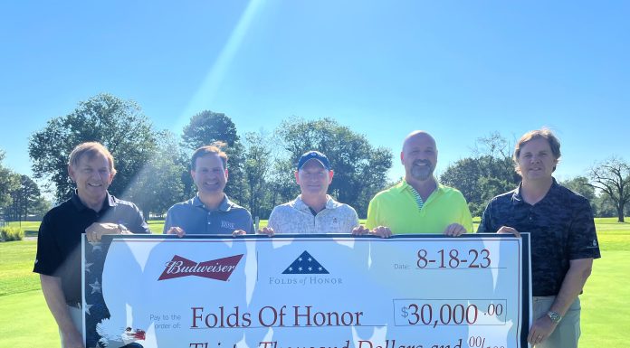 Second Annual West Plains Folds of Honor Golf Tournament Raises $30,000 in Educational Scholarships