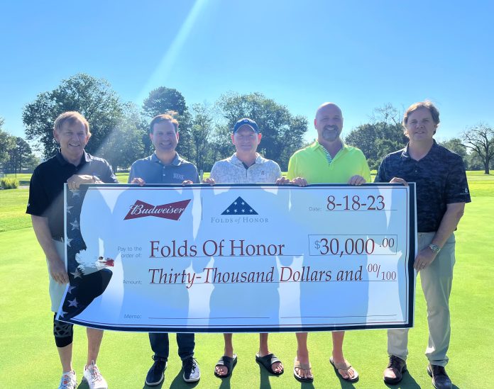 2023 Folds of Honor Check Donation