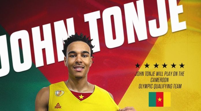 John Tonje to Represent Cameroon During Olympic Qualifying