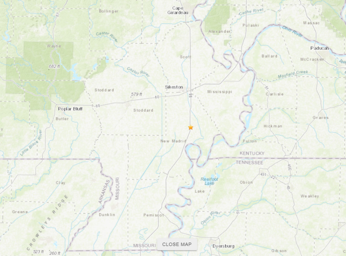 Earthquake detected