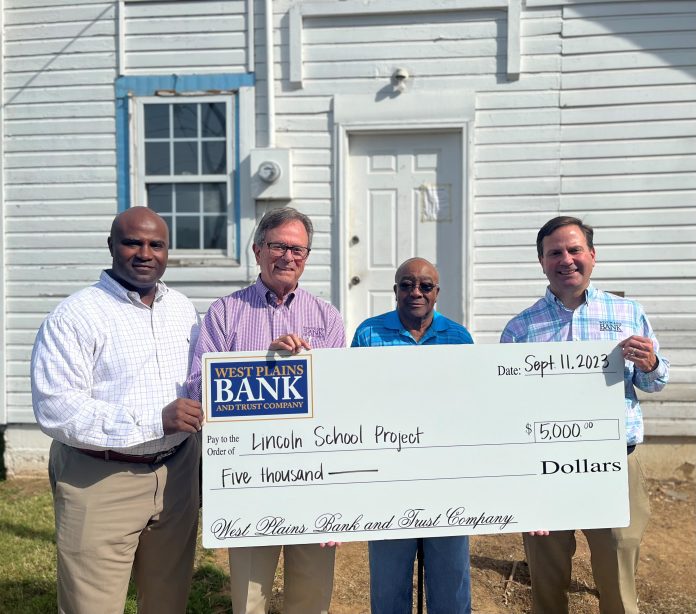 Lincoln School Project Donation Picture