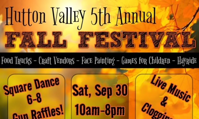 5th Annual Hutton Valley Neighborhood Fall Festival this Saturday