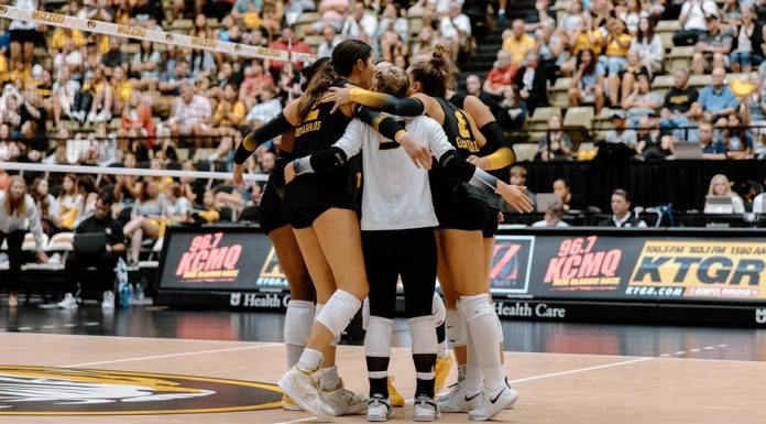 Volleyball Falls to No. 3 Louisville Sunday