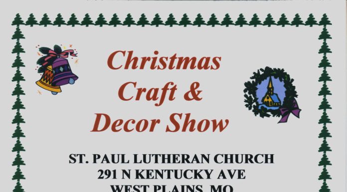 St. Paul Lutheran Church Annual Christmas Craft and Décor Sale starts Nov. 2nd