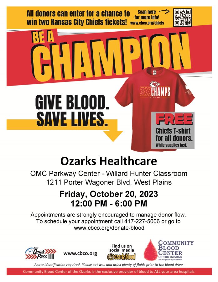 OZH Blood Drive 10-20-23